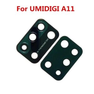 Original For UMI UMIDIGI A11 6.53'' Smartphone Rear Back Camera Lens Glass Cover Repair Part