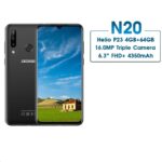 New Original Doogee N20 Back Camera Lens Glass Cover Repair Part for Doogee N20 Smartphone - Image 2