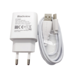 Original Fast Charger For Blackview BV9700,BV9600 Pro,BV6800,BV9000 Power Adapter+USB Cable