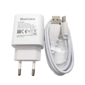 Original Fast Charger For Blackview BV9700,BV9600 Pro,BV6800,BV9000 Power Adapter+USB Cable