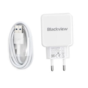Original 10W Wall Charger Compatible for Blackview A80 Pro, A80 Plus Smartphone AC Adapter with Type-C USB Cable