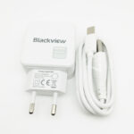 New Original Wall Charger EU Travel AC Power Adapter For Blackview BV7000 Pro+Wire Type-C Data Sync USB Cable Replacement