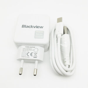 New Original Wall Charger EU Travel AC Power Adapter For Blackview BV7000 Pro+Wire Type-C Data Sync USB Cable Replacement
