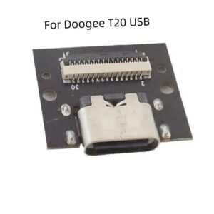 New Original For Doogee T20 Charging Port Type-C USB Board Repair Part