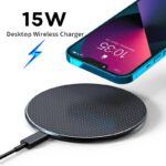 15W Fast Wireless Charging for Blackview BV5800 BV6800 BV9500 BV9600 BV9700 BV9800 BV9900 Pro Plus Wireless Phone Charger K8 - Image 3