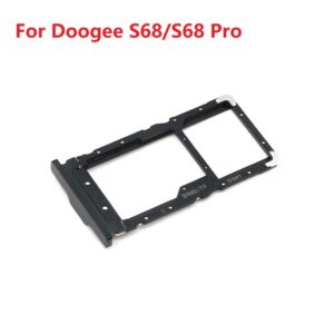Original Doogee S68 Pro SIM Card Holder TF Tray Slot Repair Part For Phone