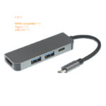4 in 1 Type C to HDMI-compatible 4K USB C 3.0 Adapter for MacBook Samsung S8 Dex Huawei P30 Dock Xiaomi 10 Projector TV Monitor - Image 5