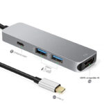 4 in 1 Type C to HDMI-compatible 4K USB C 3.0 Adapter for MacBook Samsung S8 Dex Huawei P30 Dock Xiaomi 10 Projector TV Monitor - Image 7