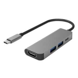 4 in 1 Type C to HDMI-compatible 4K USB C 3.0 Adapter for MacBook Samsung S8 Dex Huawei P30 Dock Xiaomi 10 Projector TV Monitor