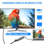 5 IN 1 Type C to HDMI-compatible 4K USB-C 3.0 Adapter Hub for MacBook Samsung S8 Dex Huawei P30 Dock Xiaomi 10 Projector TV - Image 7