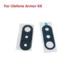 Original Ulefone Armor X8 Back Camera Lens Glass Cover For Phone+Waterproof Foam Module Repair Part