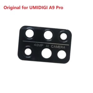 New Original For UMIDIGI A9 Pro Back Camera Lens Glass Cover Repair Part