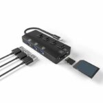 Lightning HUB Adapter 5 IN 1 Splitter OTG For Keyboard Mouse SD/TF Slot - Image 3