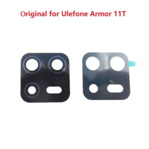 Original For Ulefone Armor 11T Rear Back Lens Main Camera Cover+Foam Adhesive Repair Part
