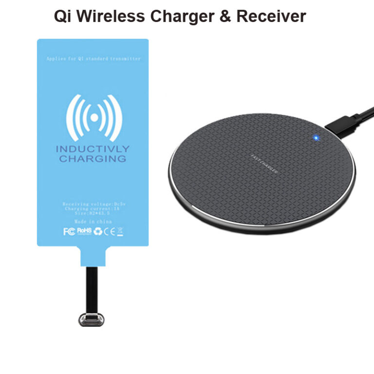 Qi Wireless Charger+Receiver For Samsung Galaxy A12 A22 A32 A42 A52 A72