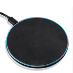 Leather Wireless Charger For Doogee S98 V20 V10 S97 Pro S96 Pro S88 Pro S88 Plus Rugged Phone Fast Charging