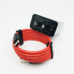 Original 18W US Plug Power Adapter For Ulefone Armor 9,9E Fast Charger+USB Cable - Image 4