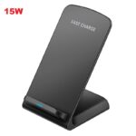 FDGAO 15W Qi Wireless Charger Stand Type C USB For iPhone 15 14 13 12 11 Samsung S23 S21 S20 Phone Fast Charging Dock Station
