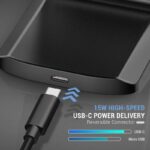 Stand Charger Dock for Ulefone Power Armor 19 18 18T 14 Pro Armor 11 11T 12 12S 17 Pro,15w Wireless Charging - Image 5