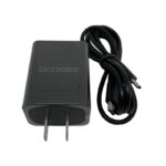 Original US Plug Fast Charger For Doogee S59 Pro Quick Charging Power Travel AC Adaptor+USB Cable