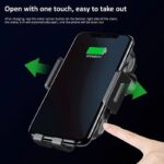 Auto Clamping Wireless Car Charger For Ulefone Power Armor 11 18T 12 14 17 Pro with USB Type-C and Air Vent - Image 5