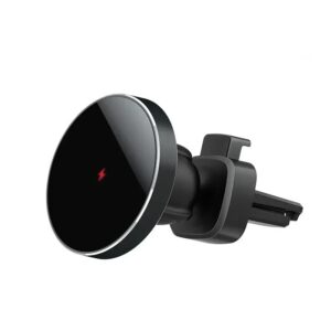 Magnetic Wireless Charger Car Air Vent Stand Phone Holder 15W Magnet Car Fast Charging Station Compatible For iPhone 15 14 13 Pro Max Mini