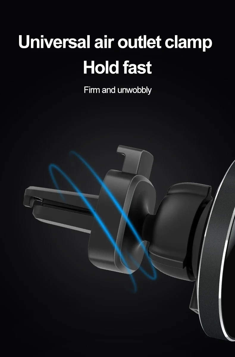 Magnetic Wireless Charger Car Air Vent Stand Phone Holder 15W Magnet Car Fast Charging Station Compatible For iPhone 15 14 13 Pro Max Mini - Image 7