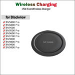 15W Wireless Fast Charger Charging Pad for Blackview BV9200 BV6800 BV9500 BV9600 BV9700 BV9800 BV9900 BL6000