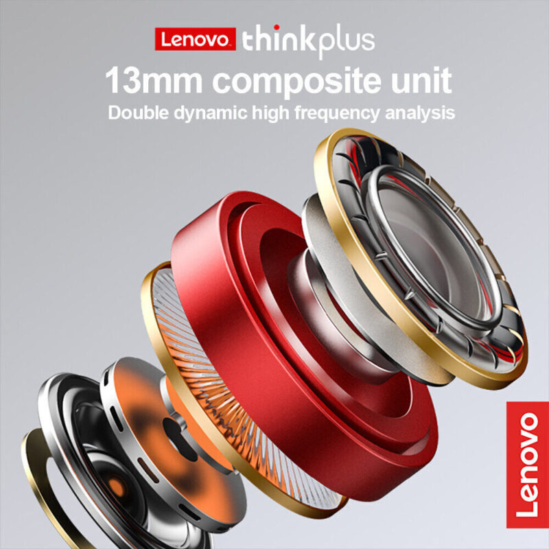 Lenovo LP2 TWS bluetooth 5.0 Earphone HiFi Stereo Bass AAC HD Audio ENC Noise Cancelling Waterproof Sports Headphone MIC Calling Type-C Charging - Image 2