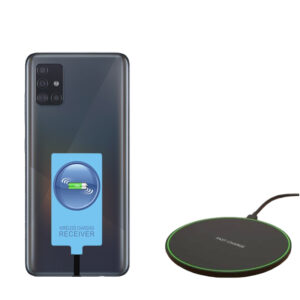 7.5W External Type-C Wireless Charging Receiver for Samsung A21/A31/A41/A51/A71/A60/A70/A90 5G | Wireless Charger Adapter