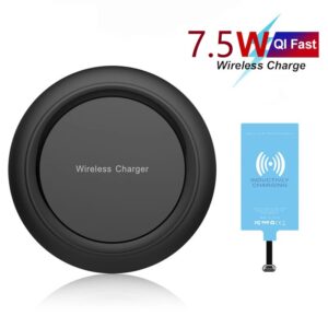 7.5W External Type-C Wireless Charging Receiver for Samsung A21/A31/A41/A51/A71/A60/A70/A90 5G | Wireless Charger Adapter