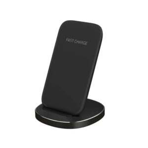 Metal Stand Wireless Charger For Doogee S89 S90 S95 S96 S97 S98 Pro S88 Plus V10 V20 5G,Dual Coils,Breathing LED Light
